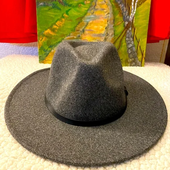 Brand New Wide Brim Fedora Hat